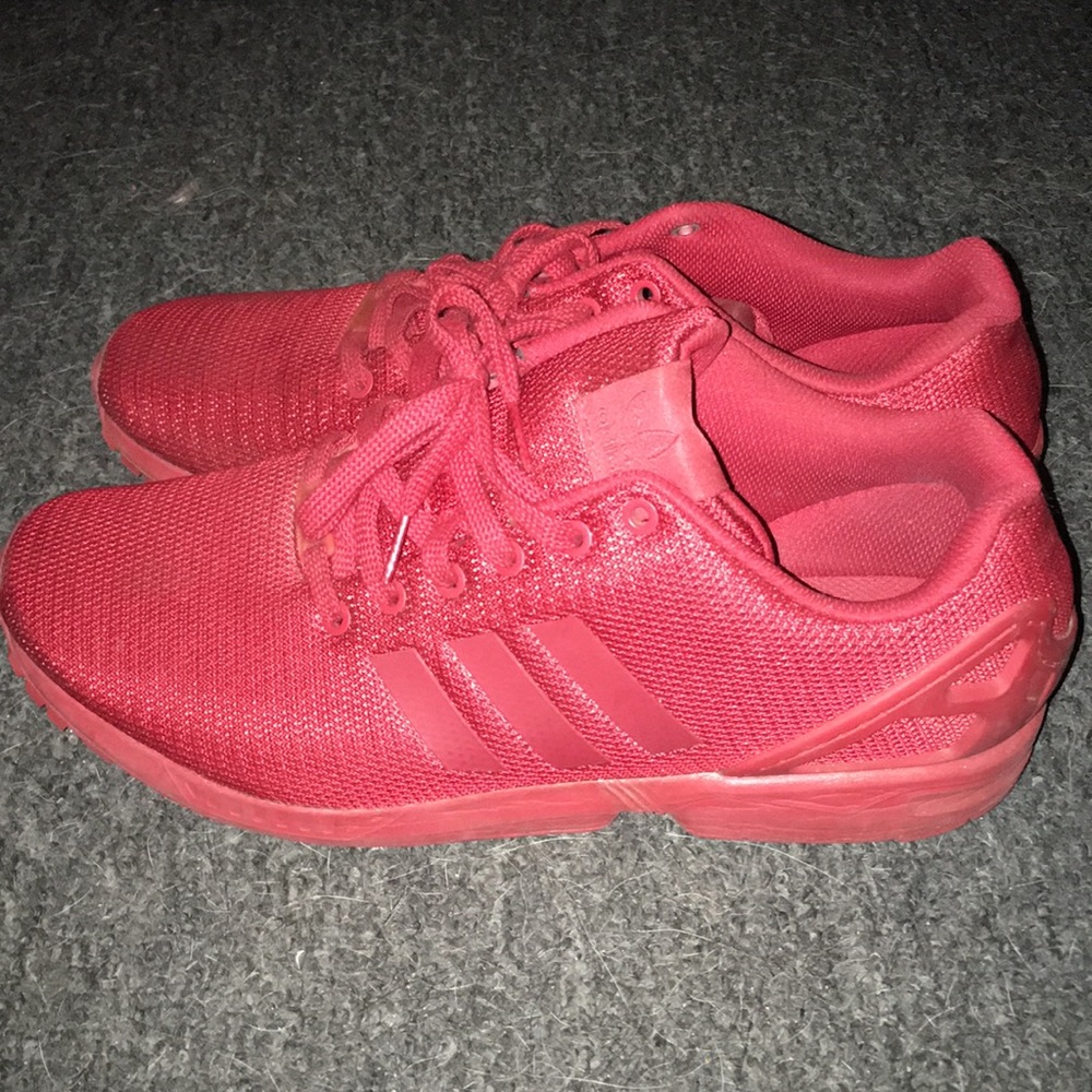Adidas ZX Flux red like new